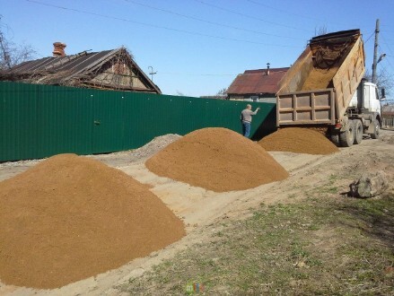 Доставка песка в Белгороде